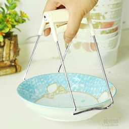 不锈钢防烫碟夹 厨房日用小帮手